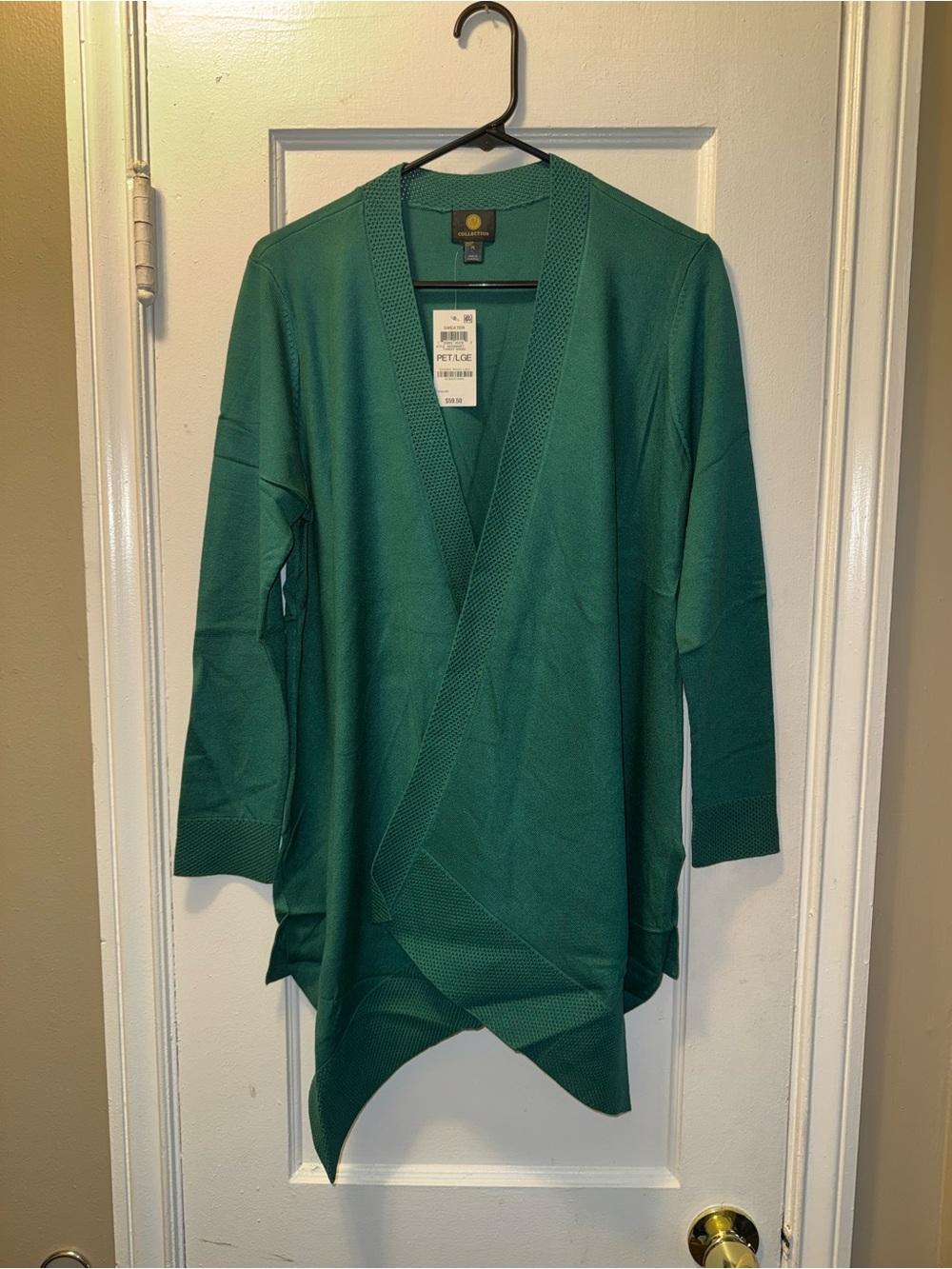 JM Collection Draped Cardigan